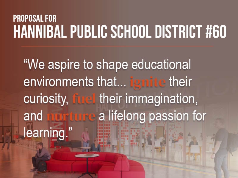Hannibal Innovation Campus proposal sample page