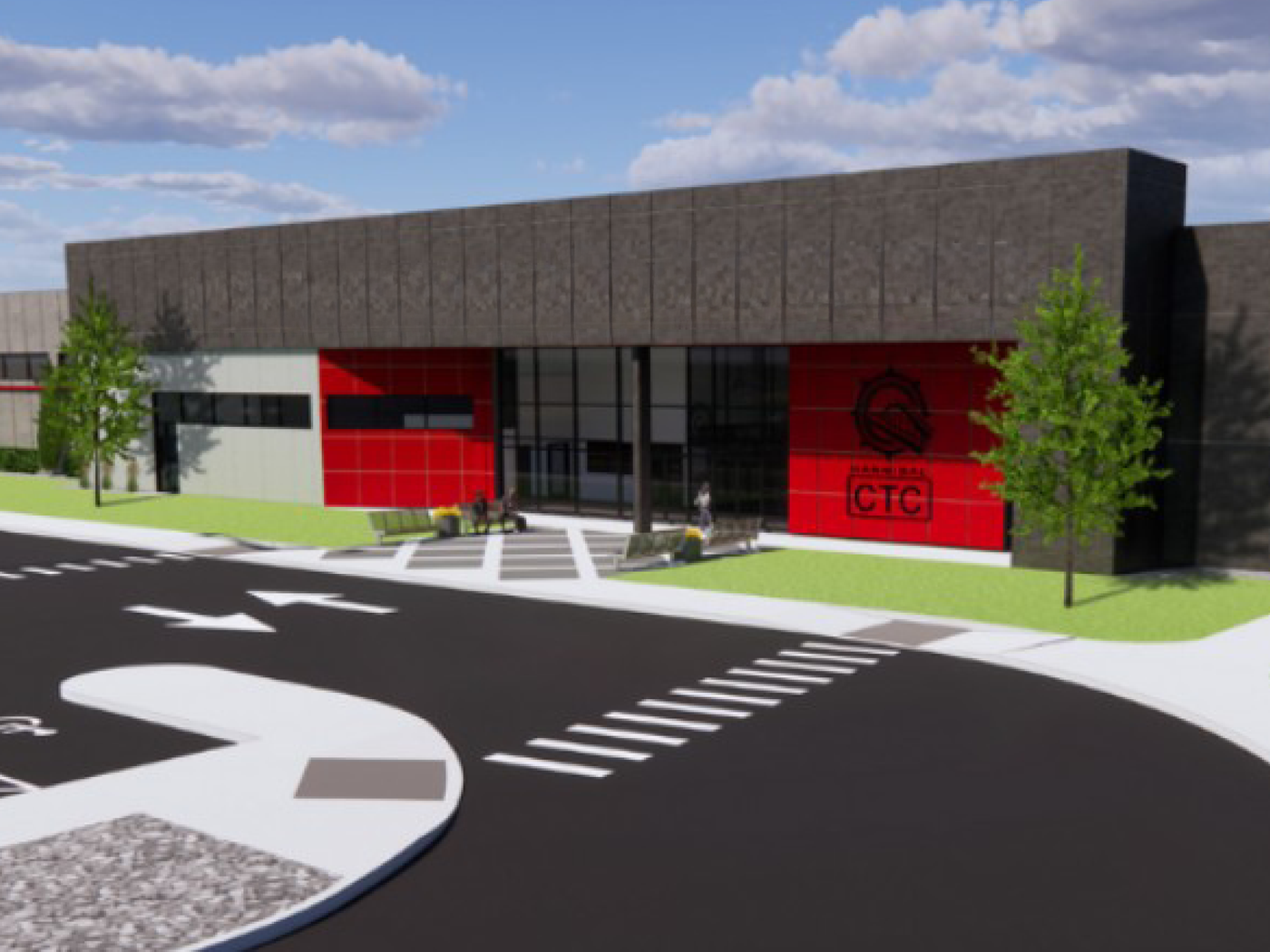 K–12 VoTech Campus proposal sample page
