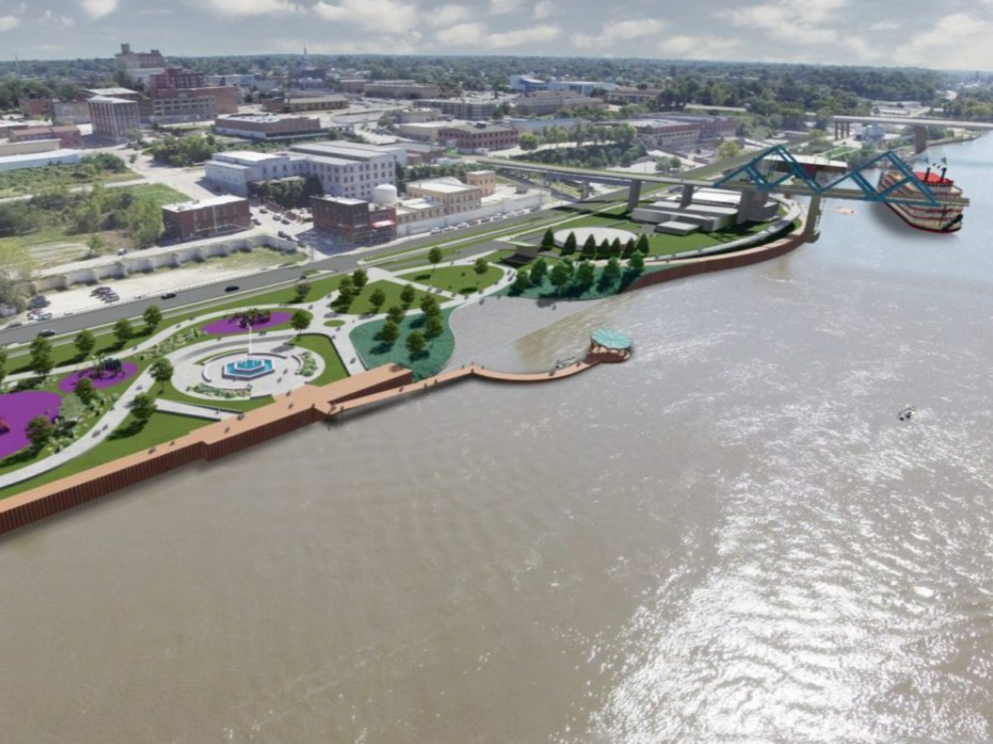Riverfront Master Plan cover page